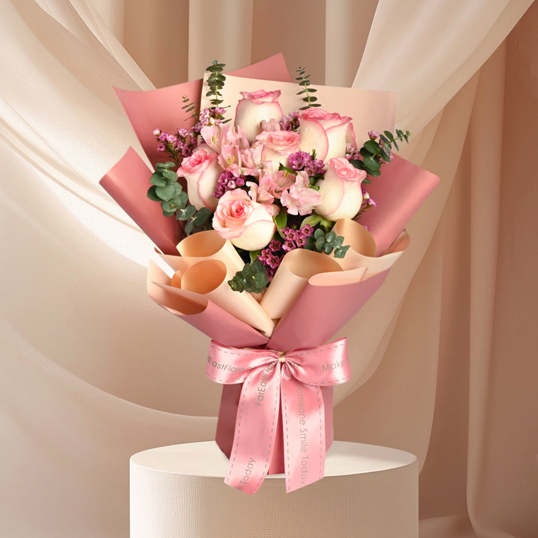 Nurturing Spirit – Roses - Flower Bouquet