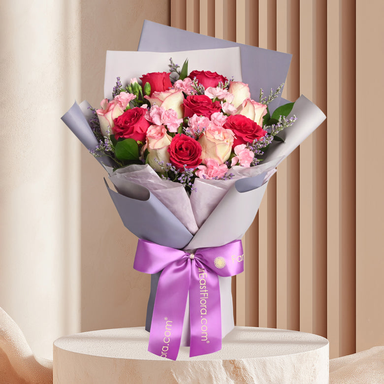 Healing Presence – Roses - Flower Bouquet