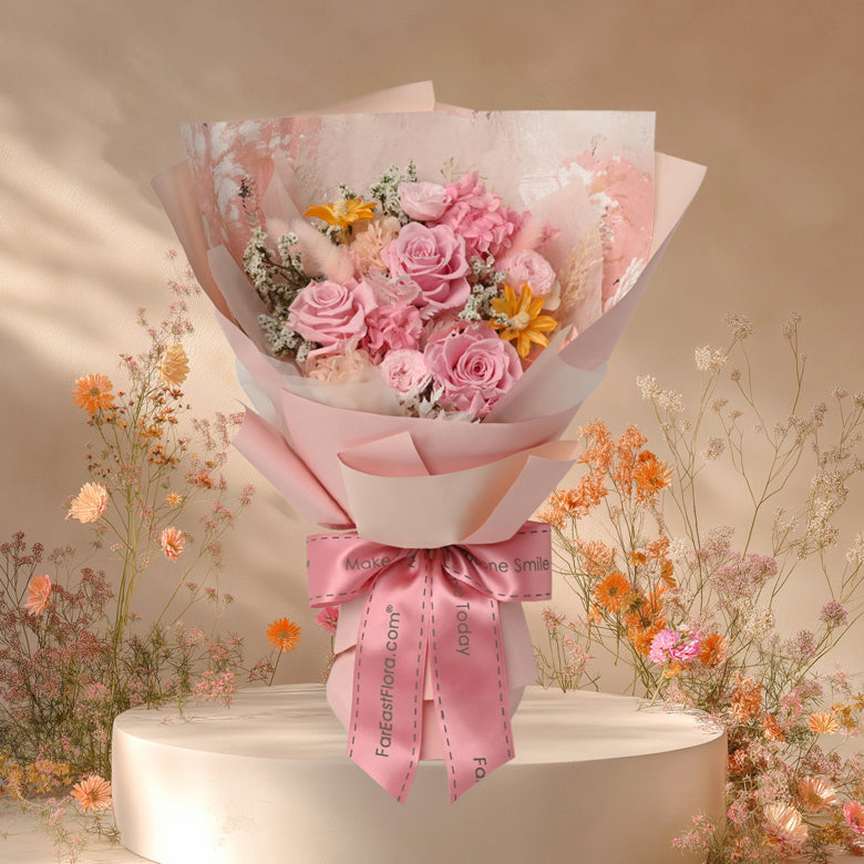 Blooming Beauty - Preserved Roses