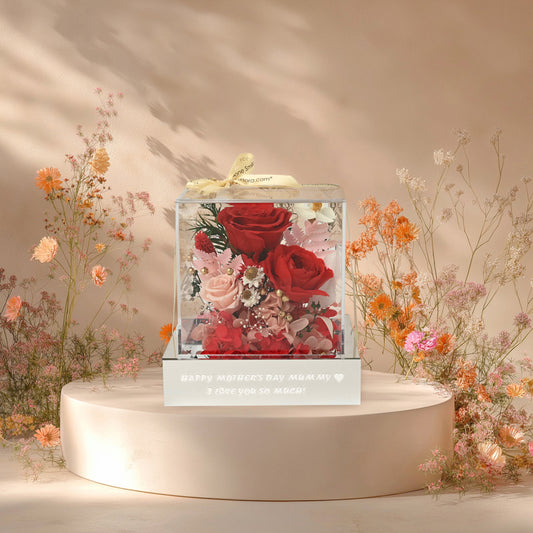 Preserved In Love (Personalized) - Preserved Roses