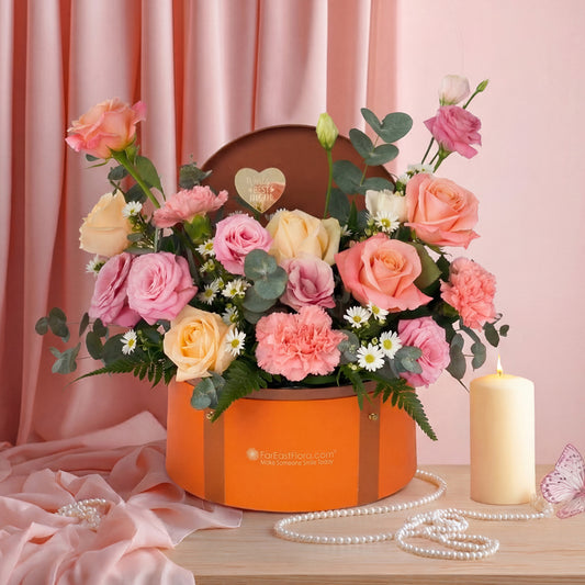 Mom’s Garden – Roses, Carnations – Table Flowers