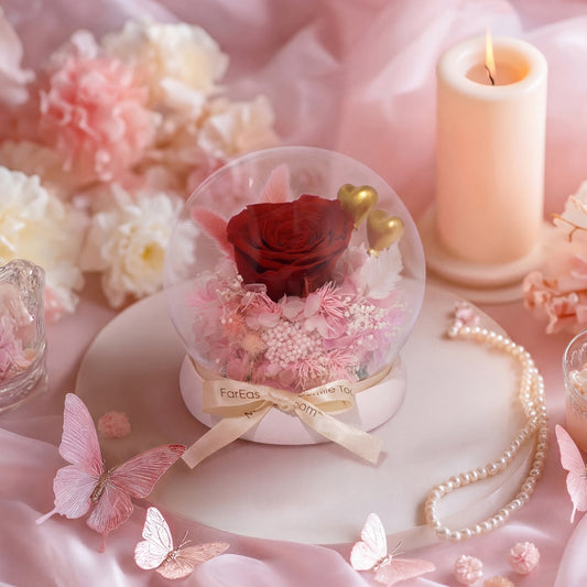 Blush of Love - Preserved Roses