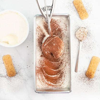 Flowers with Momolato Triple Blend Chocolate and Tiramisu Ice Cream Gelatos (Halal-certified)