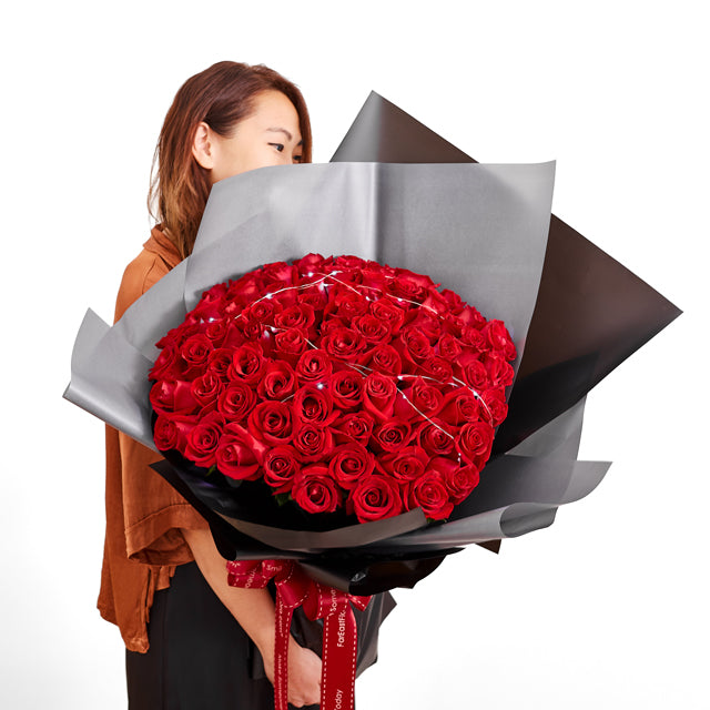99 Roses Bouquet Delivery | FarEastFlora.com Best Florist in Singapore