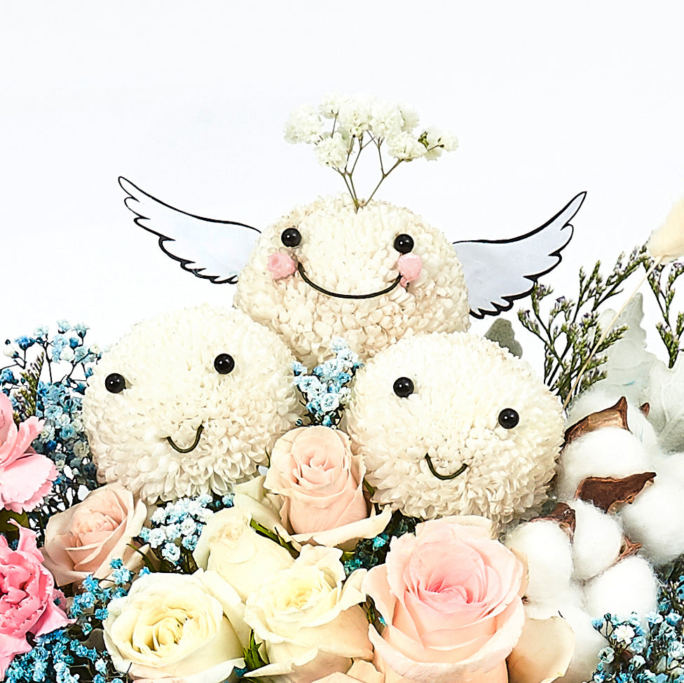 Angelic Faith - Flower Bouquet