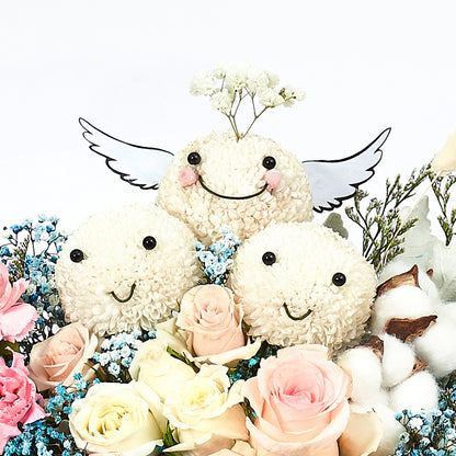 Angelic Faith - Flower Bouquet
