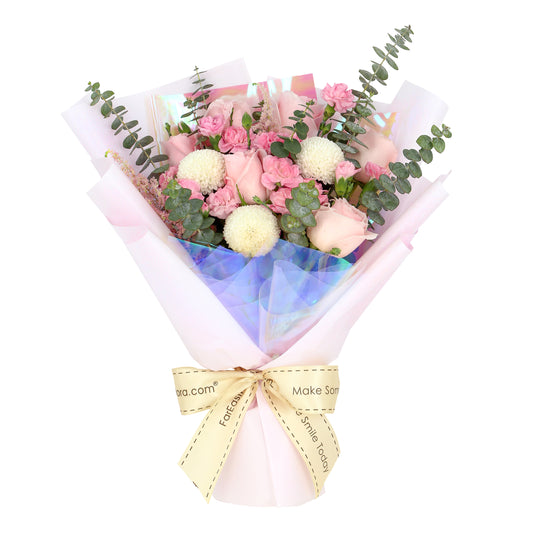 Opal Birthstone (October) - Flower Bouquet