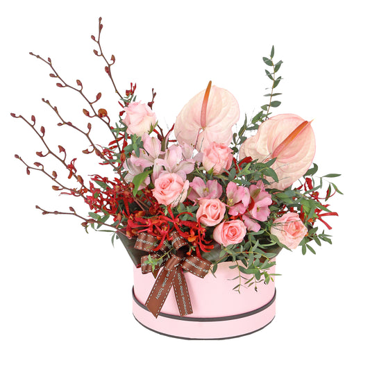 Lady in Pink - Table Flowers