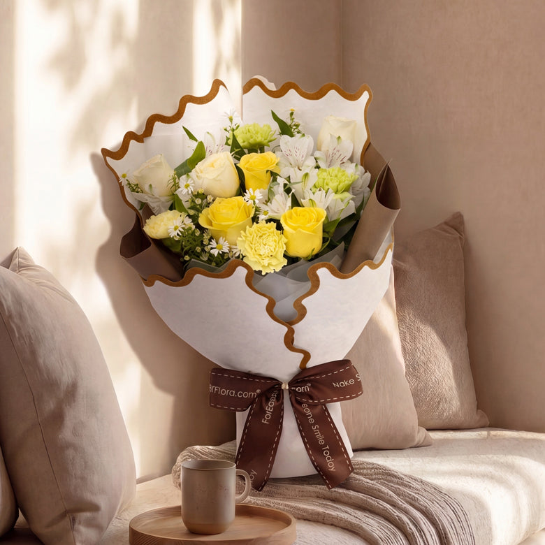 Harvest Glow — Flower Bouquet