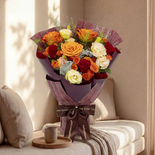 Amber Harvest — Flower Bouquet