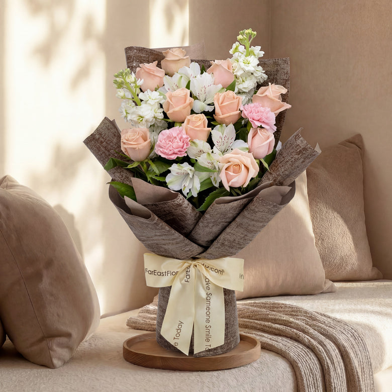 Almond Silk — Flower Bouquet