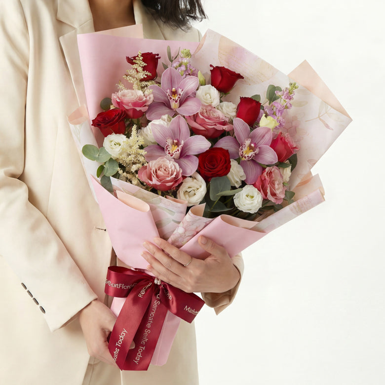 Royal Orchid — Flower Bouquet