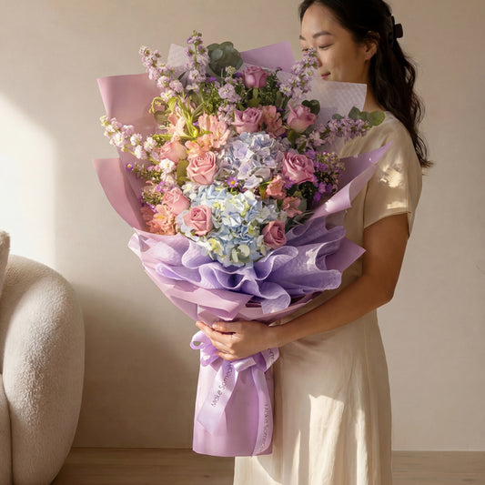 Periwinkle Garden – Giant Bouquet