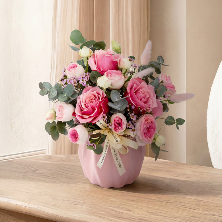 Pink Twilight – Table Flowers