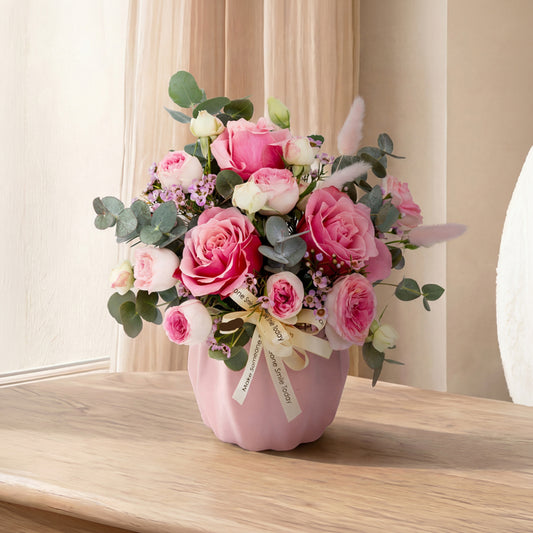 Pink Twilight – Table Flowers
