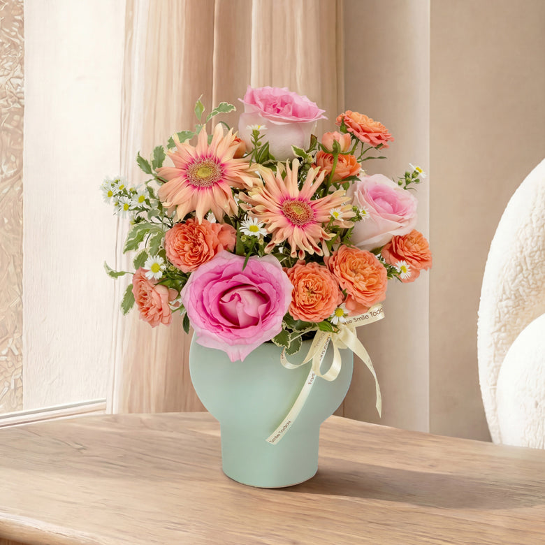 Pastel Fizz – Table Flowers