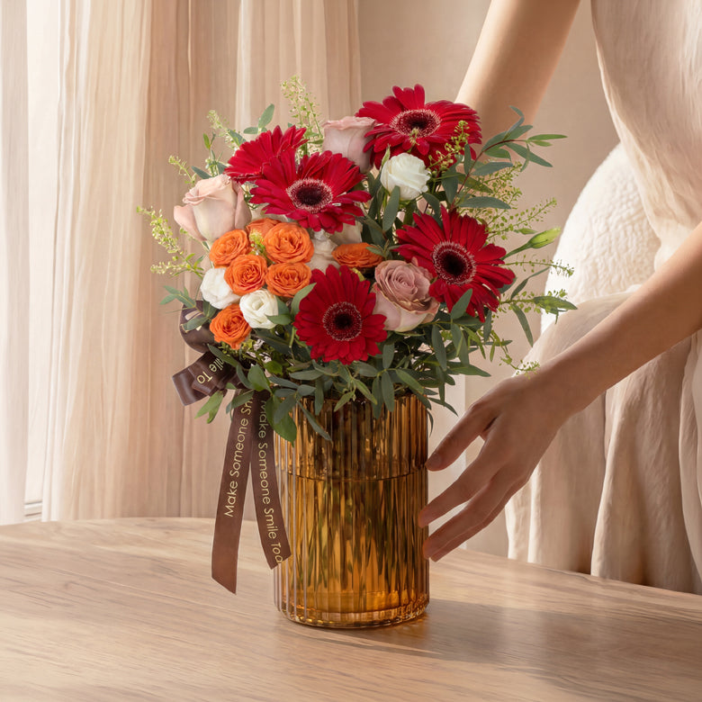 Mocha Ember – Table Flowers