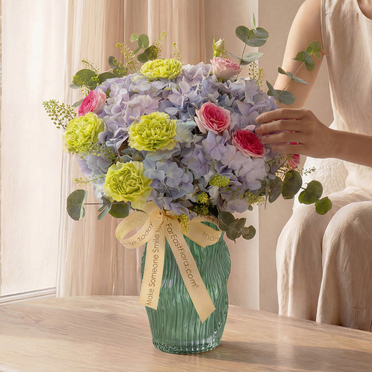 Lilac Haven – Table Flowers