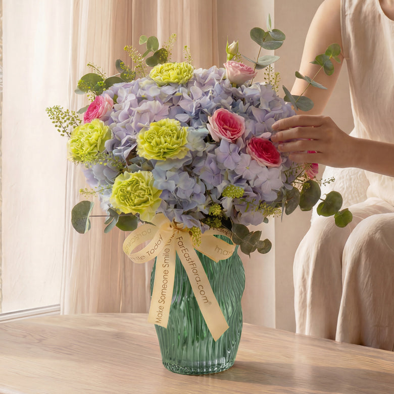 Lilac Haven – Table Flowers