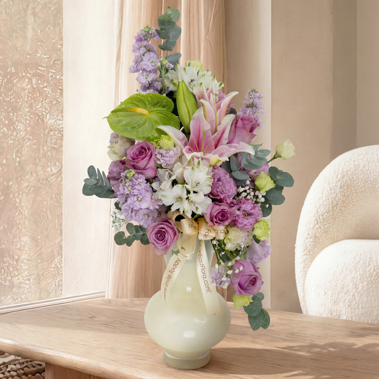 Lilac Grandeur – Table Flowers