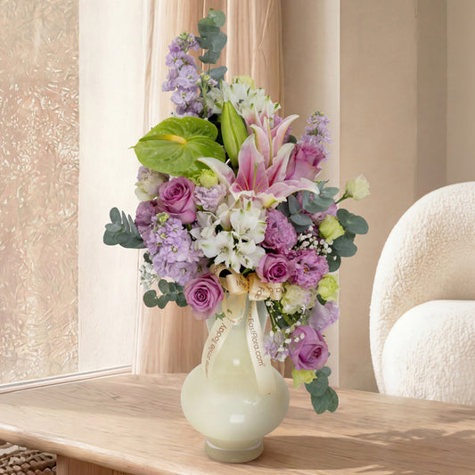 Lilac Grandeur – Table Flowers