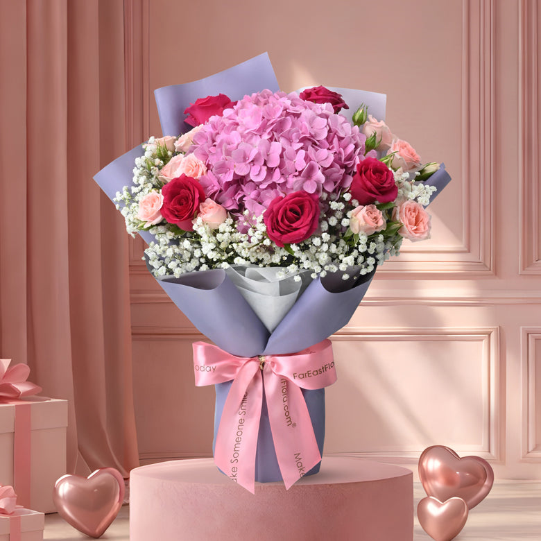 All Wrapped Up In You – Flower Bouquet