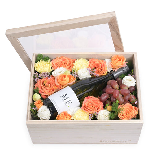 Matahiwi Sauvignon Blanc x Flowers Gift Set