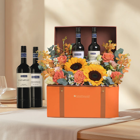 Wirra Wirra Signature Reds x Flowers Gift Set