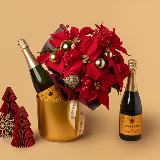 Golden Sparkles – Christmas Wine Hamper