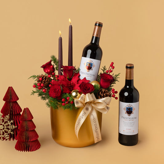 Yuletide Glow – Christmas Wine Hamper