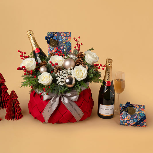 Toast & Bubbles – Christmas Wine Hamper