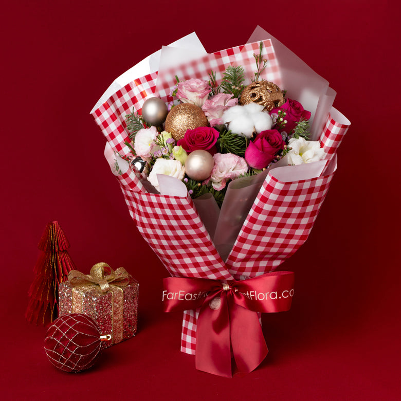 Christmas Sparkle – Flower Bouquet