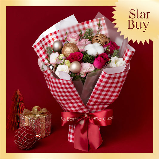 Christmas Sparkle – Flower Bouquet