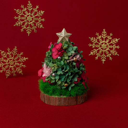 Holiday Bloom Tree – Preserved Flowers
