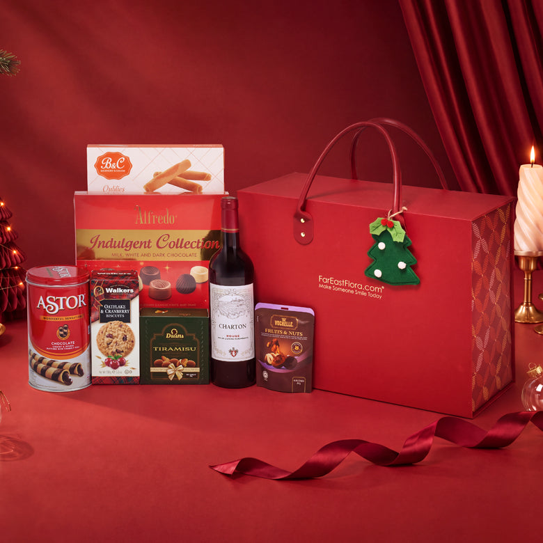 Crimson Christmas Treasures - Christmas Hamper