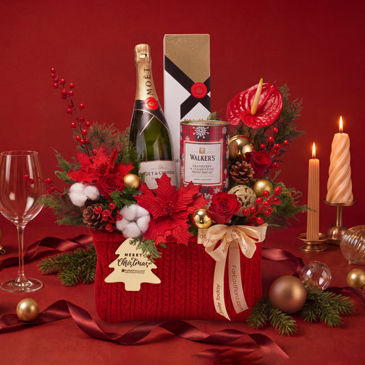 The Grand Christmas Sparkle - Christmas Wine Hamper