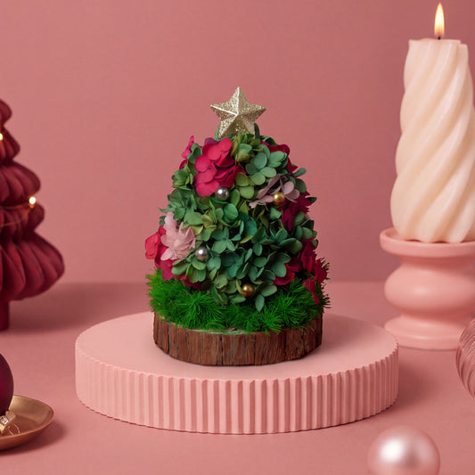 Everlasting Christmas Tree - Preserved Flowers