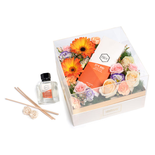 Scent By Six 27°F Biei Reed Diffuser x Flowers 