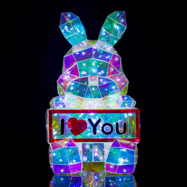 Luminous Love Bunny x Flower Gift Set
