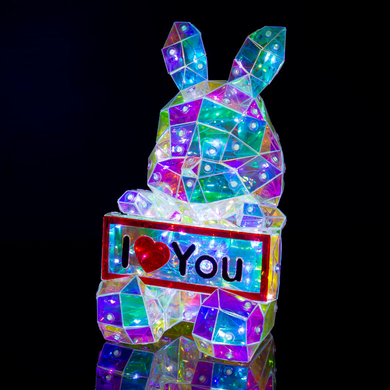 Luminous Love Bunny x Flower Gift Set