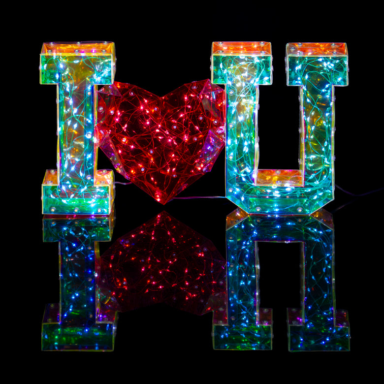 Grand Declaration “I Heart U” x Flower Gift Set