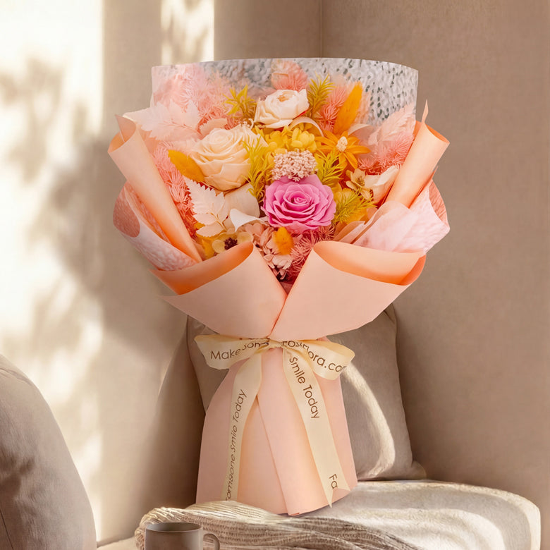 Petal Keepsake – Preserved Hand Bouquet