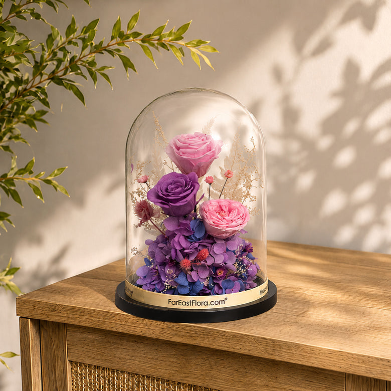 Violet Eternity – Preserved Flowers