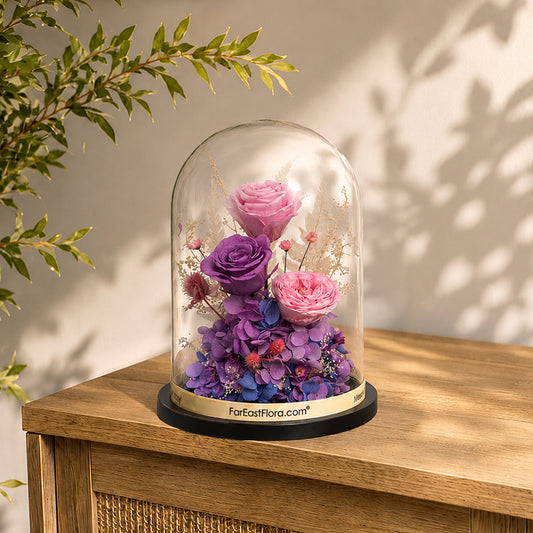 Violet Eternity – Preserved Flowers