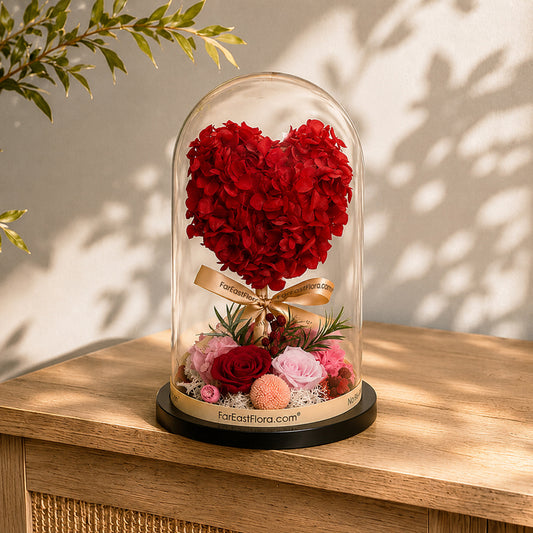 Ruby Devotion – Preserved Flowers